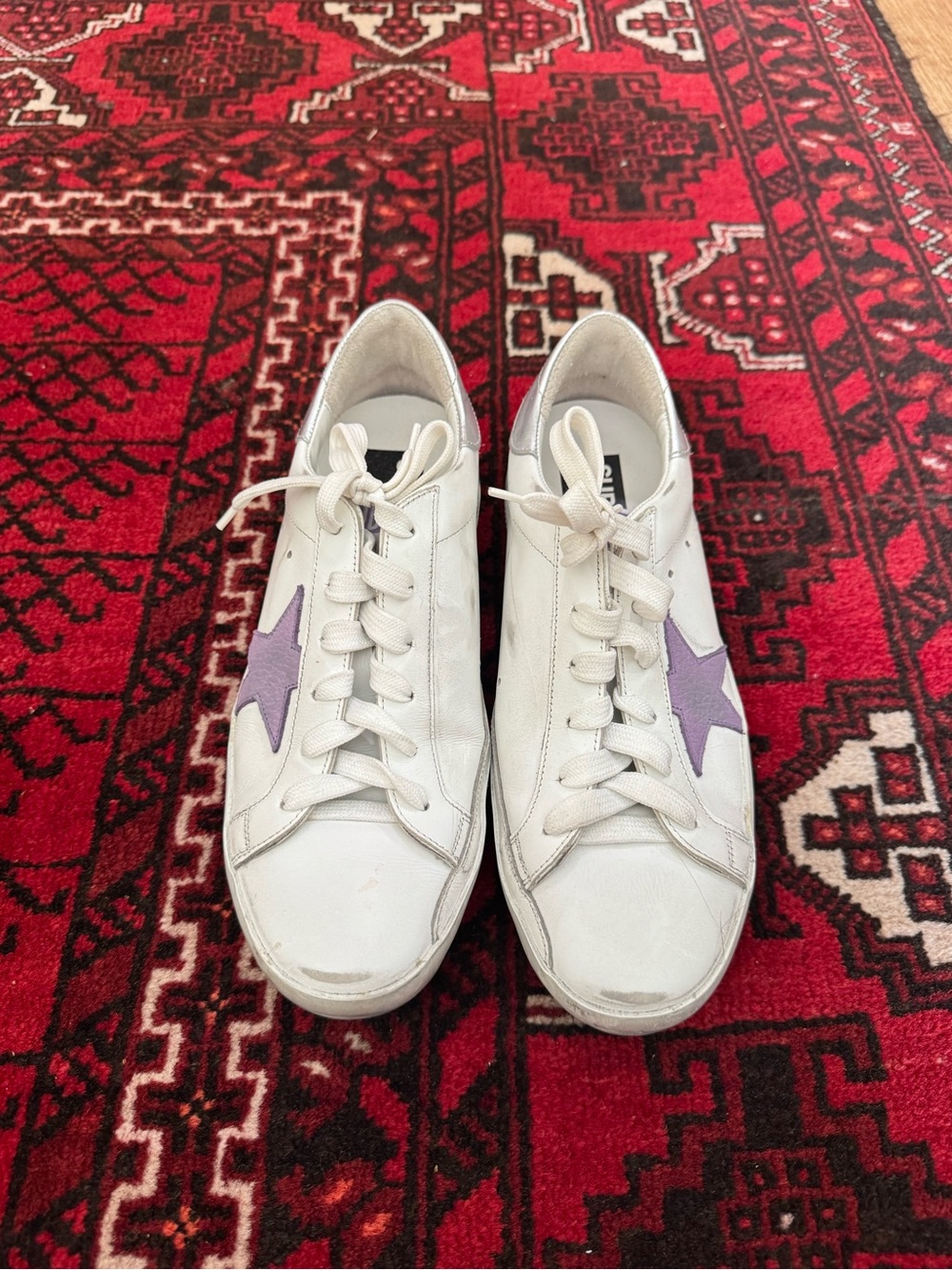 GOLDEN GOOSE SUPER-STAR LOW TOP WOMEN'S SNEAKER 39 - Picture 2 of 6
